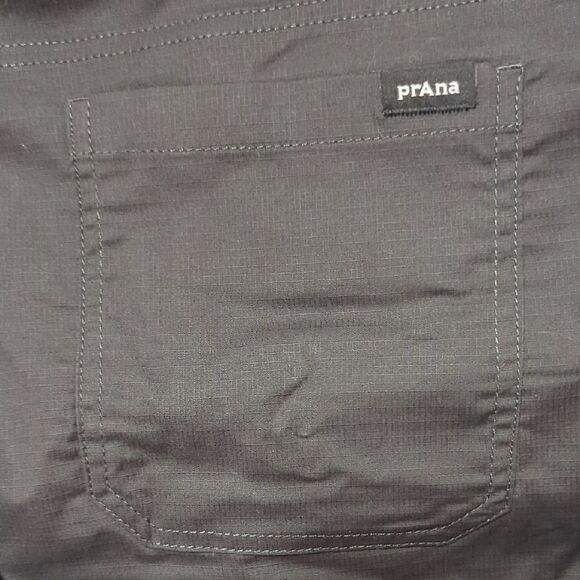 NWT prana Double Peak Black Cargo Shorts with Sturdy Cotton Blend - Picture 6 of 10